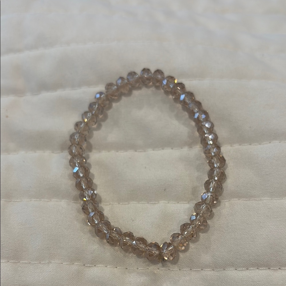 Elegant Crystal Beaded Bracelet